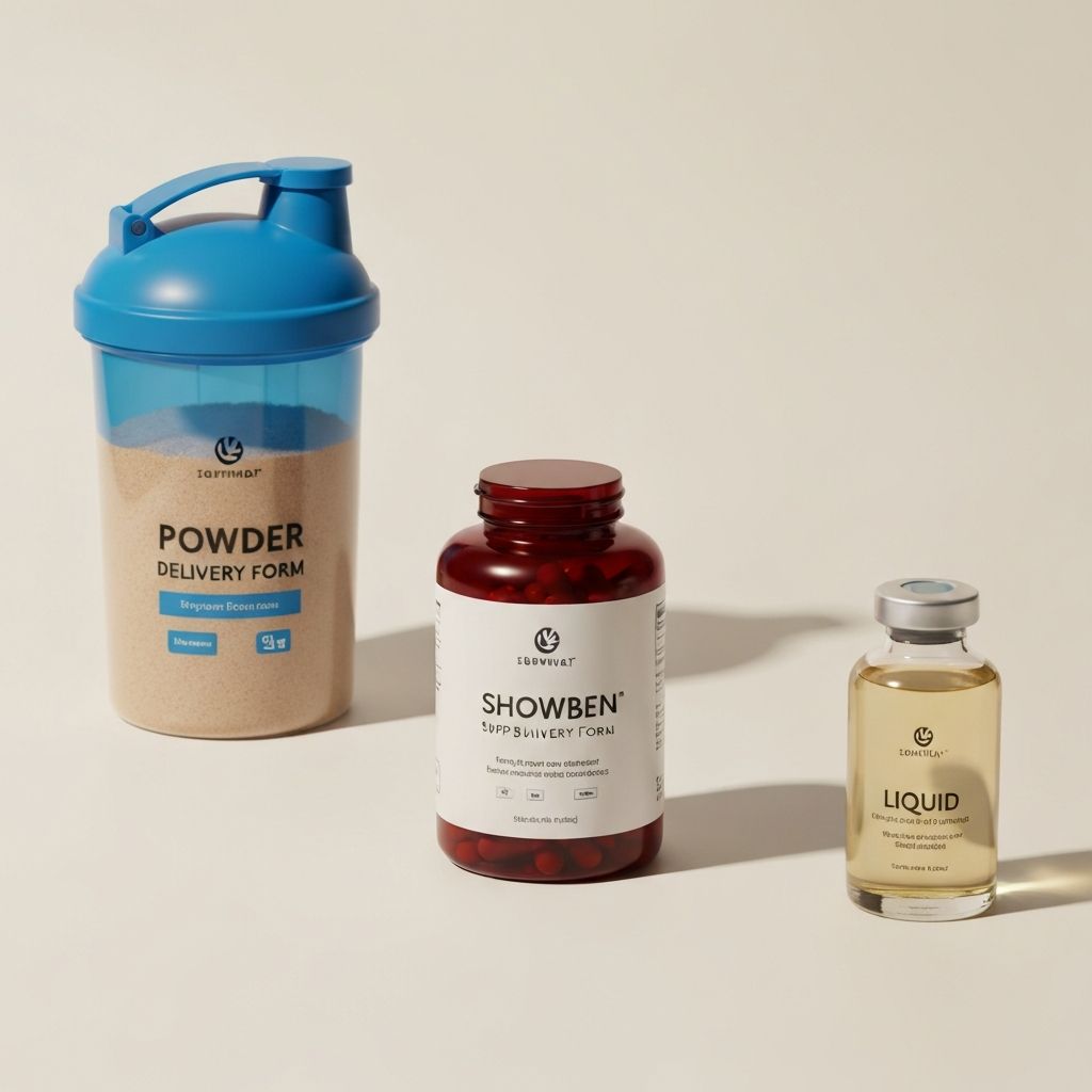 Verschiedene Darreichungsformen